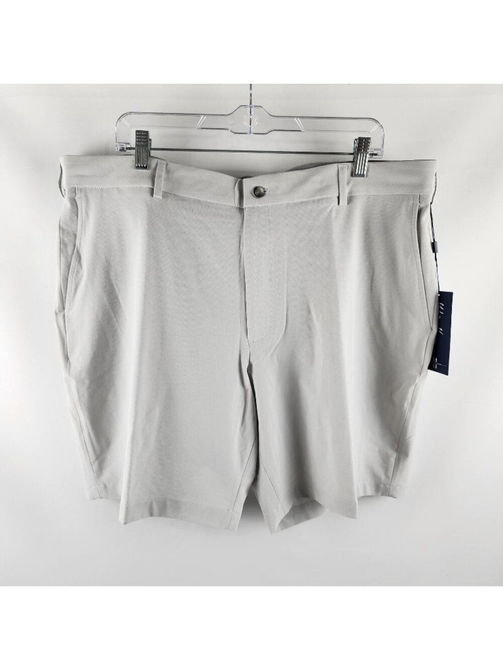 Walter Hagen Shorts Men 40 Gray Textured PII 9" Inseam NWT